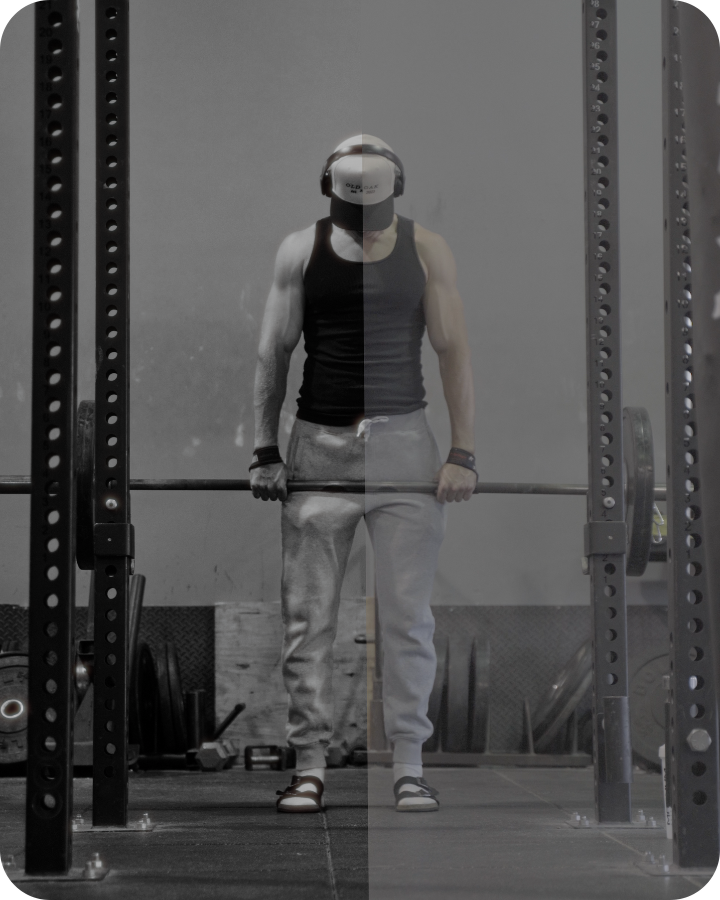 Cinematic White & Black Gym LUT