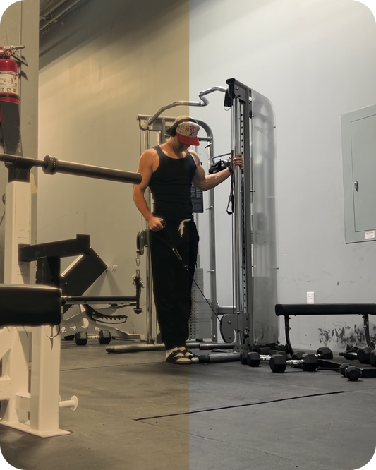 iPhone Cinematic Warm Gym LUT